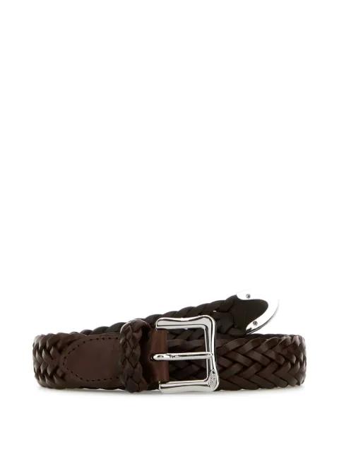 braided belt by J&M DAVIDSON