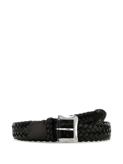 braided belt by J&M DAVIDSON