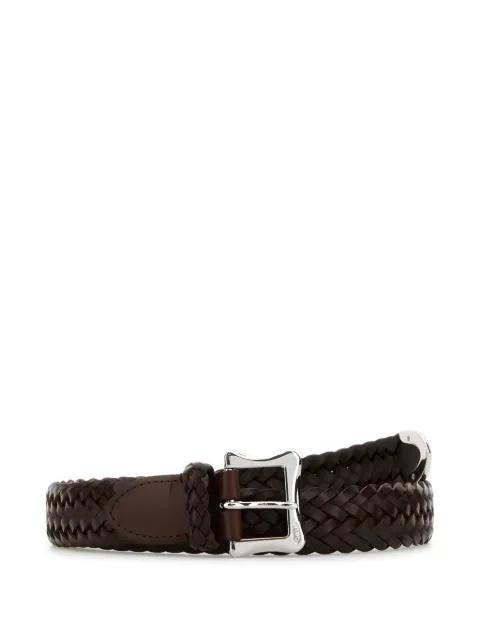 braided belt by J&M DAVIDSON