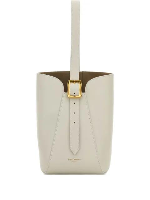 nano Quiver buckle-fastening leather bucket bag by J&M DAVIDSON