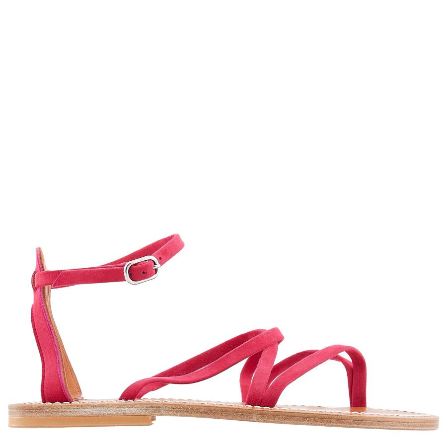K Jacques Epicure Strappy Flat Sandals by K JACQUES