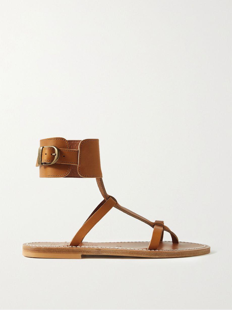 + NET SUSTAIN Caravelle leather sandals by K JACQUES ST TROPEZ