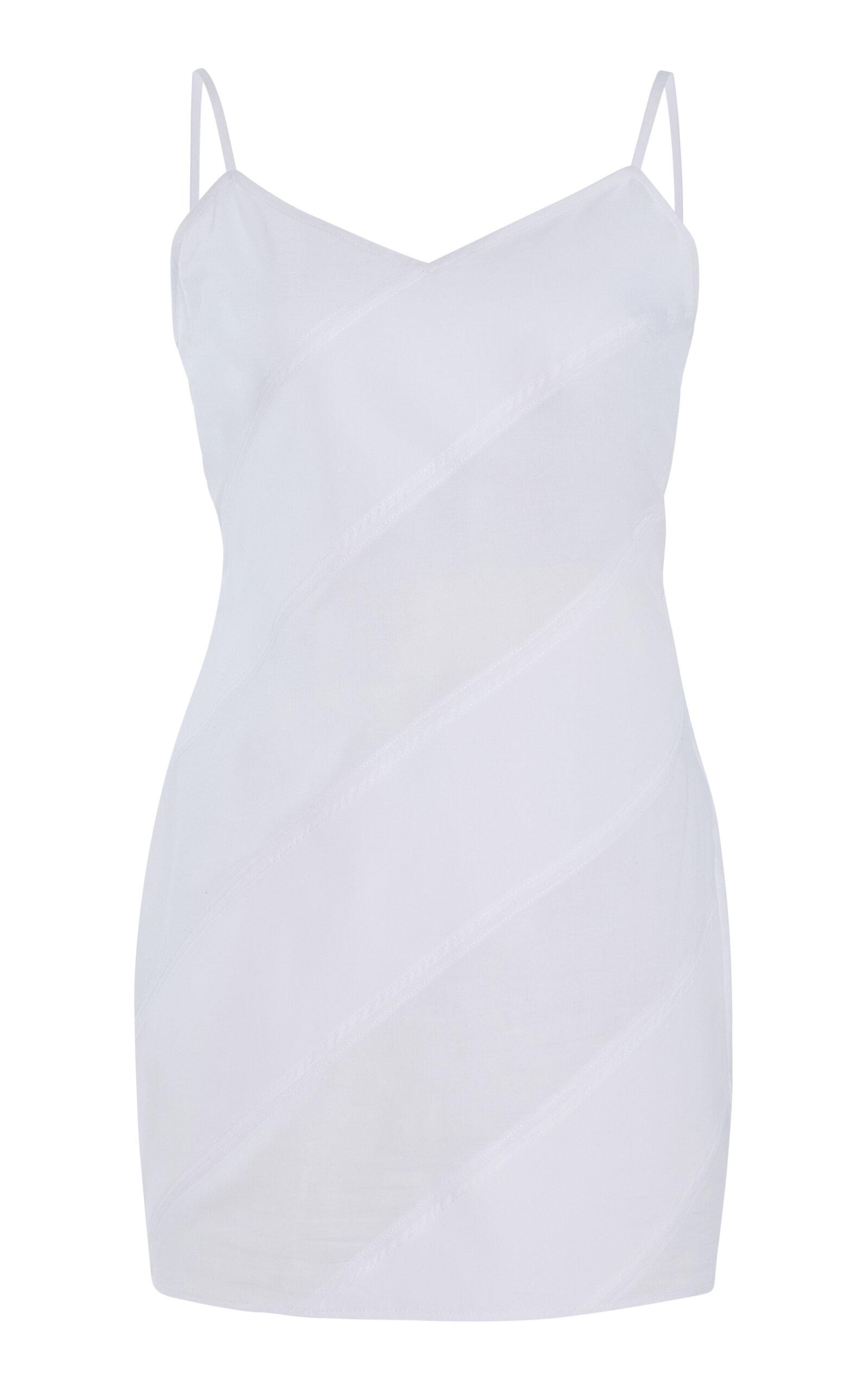 K.ngsley Hestia Spiral Cotton Mini Slip Dress - Moda Operandi by K.NGSLEY