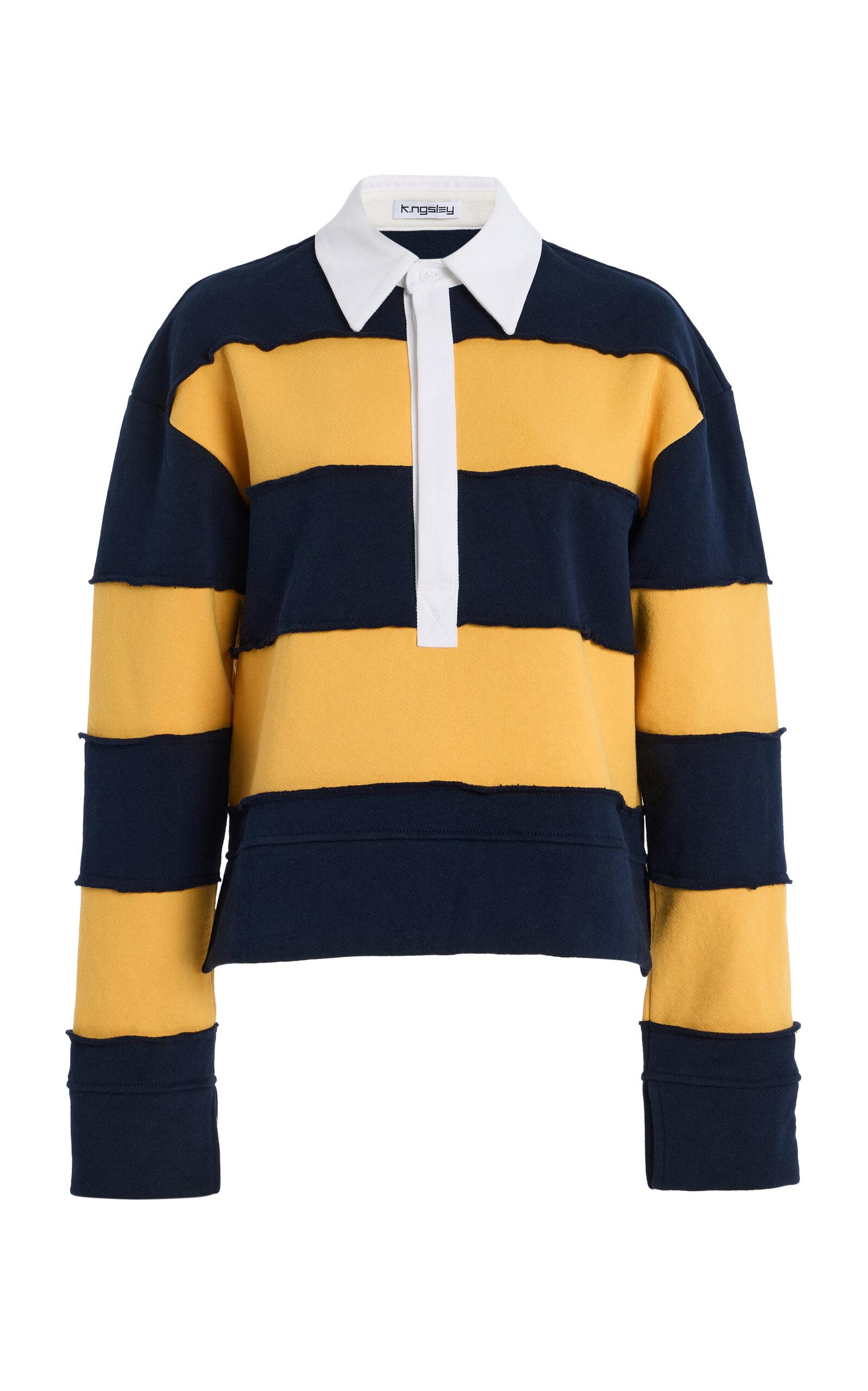 K.ngsley Riis Cotton Polo Shirt - Moda Operandi by K.NGSLEY