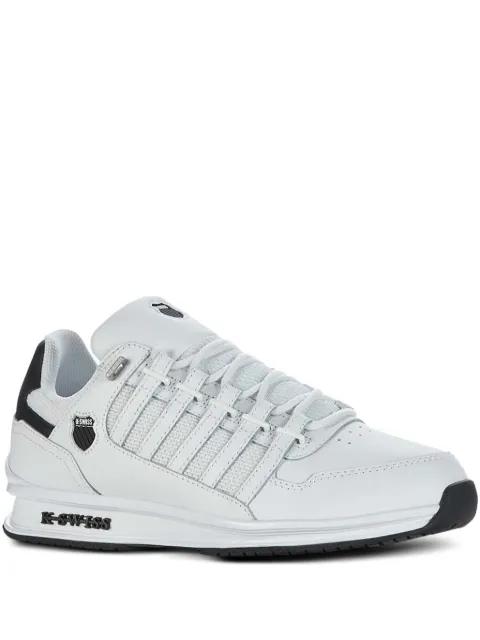 leather lace-up trainers by K-SWISS