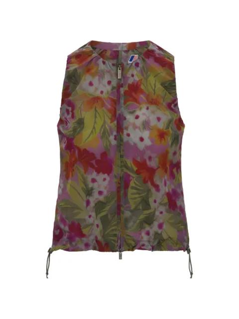 Alize floral-print shirt by K-WAY
