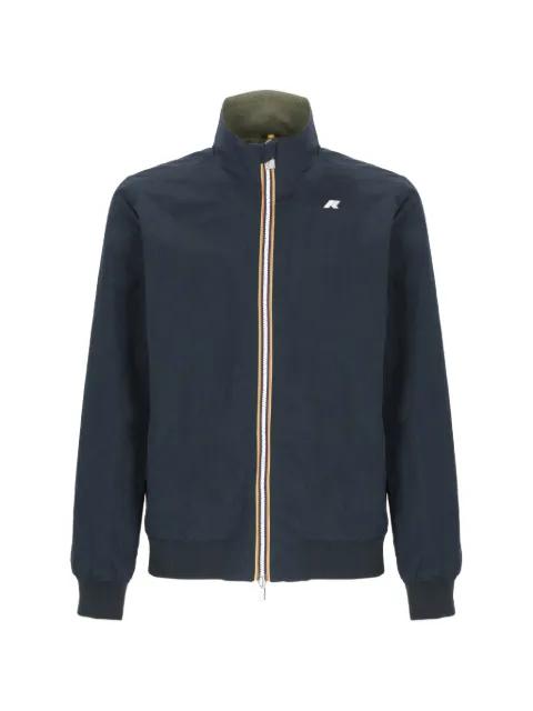 Arsene reversible logo-patch jacket by K-WAY