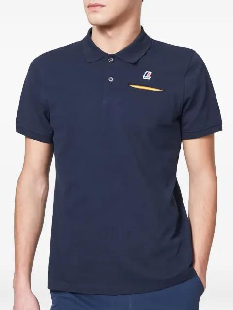 Briac pocket logo polo shirt by K-WAY