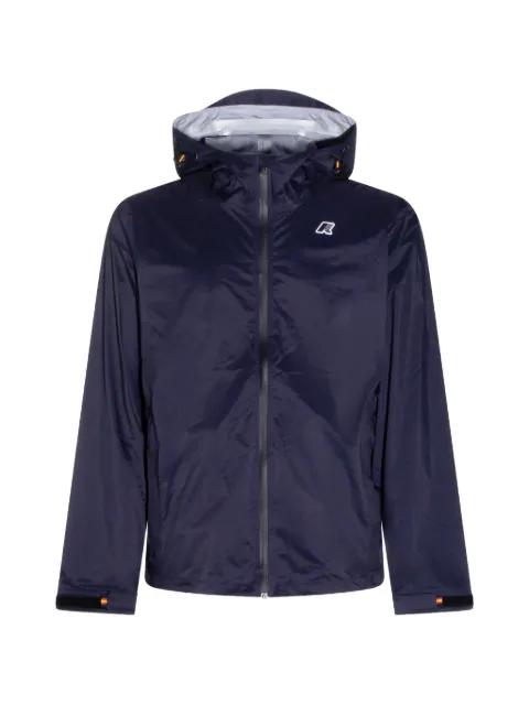 Chairman logo-detail hoodied jacket by K-WAY
