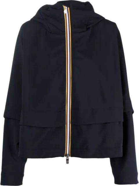 Cropeyl lightweight hoodied jacket by K-WAY