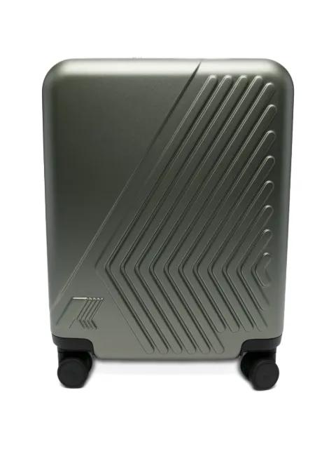 EUDOXIE embossed logo suitcase by K-WAY