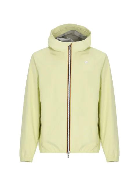 Jack logo-print hoodied coat by K-WAY