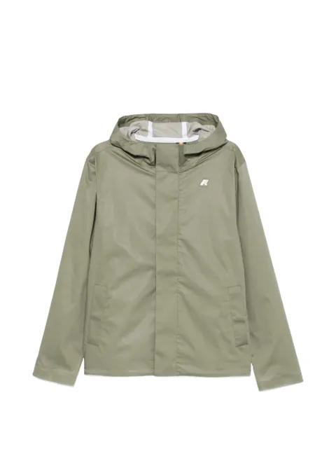 Jacko hoodied logo-patch jacket by K-WAY