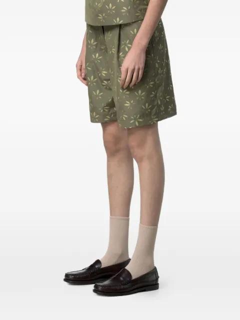 Larose jacquard-embroidered shorts by K-WAY