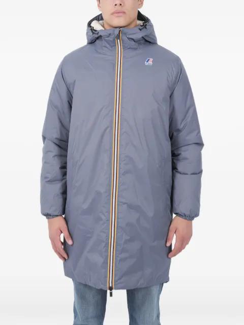 Le Vrai 3.0 Eiffel Orsetto hoodied coat by K-WAY