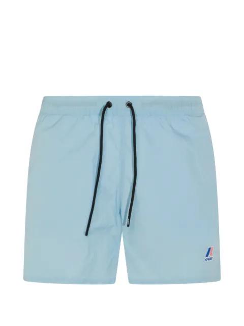 Le Vrai Olivier drawstring swim shorts by K-WAY