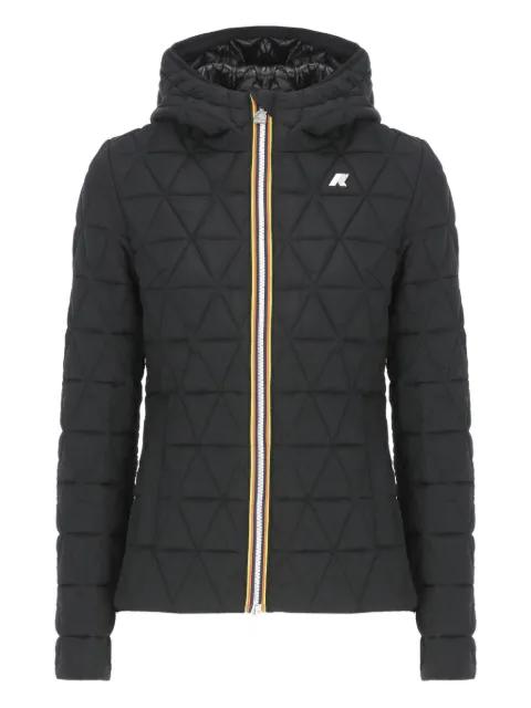 Lil Diamond quilted-design jacket by K-WAY