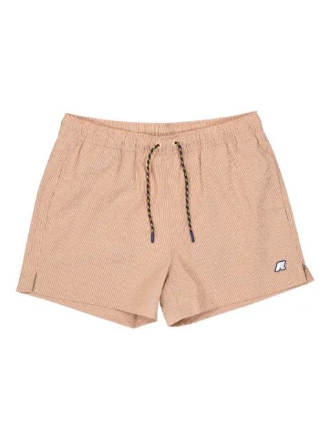 Loiret striped swim shorts by K-WAY