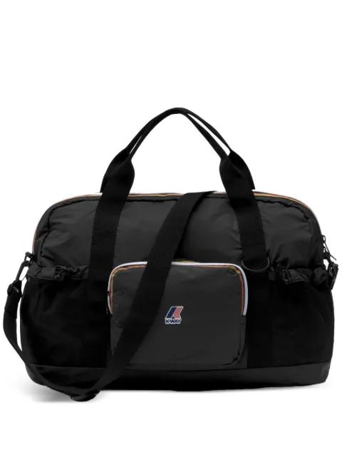 Marcel logo-detail holdall by K-WAY