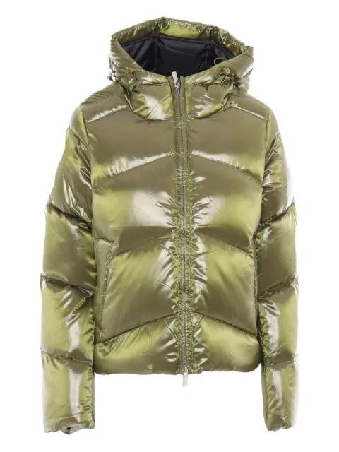 Ninev crystal-chintz puffer jacket by K-WAY