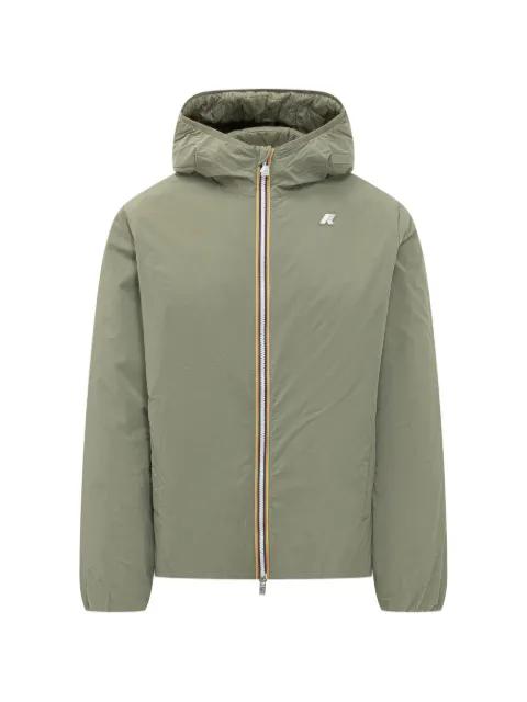 Plain Warm hoodied jacket by K-WAY