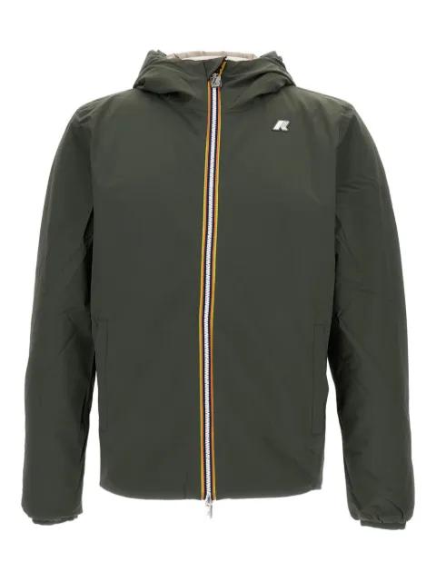Reversible hoodied jacket by K-WAY