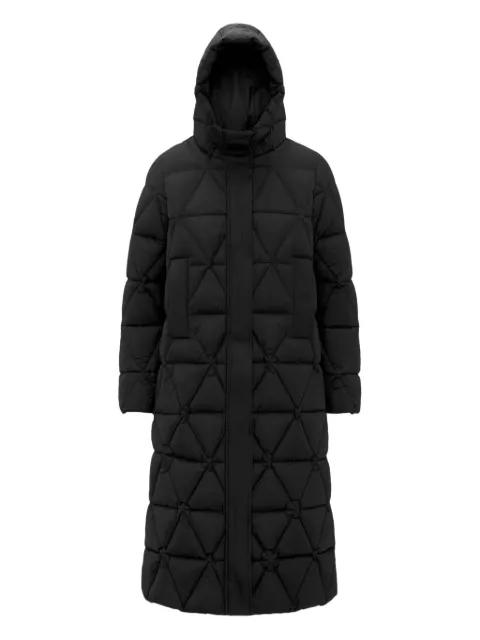 Ruenne quilted hoodied coat by K-WAY