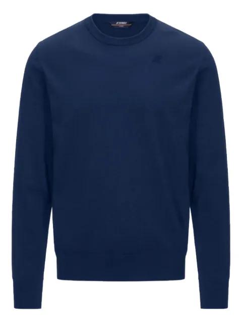 Sebastien ribbed crew-neck sweater by K-WAY