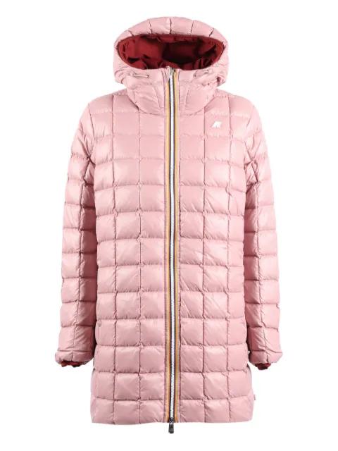 Sophie hoodied reversible parka by K-WAY