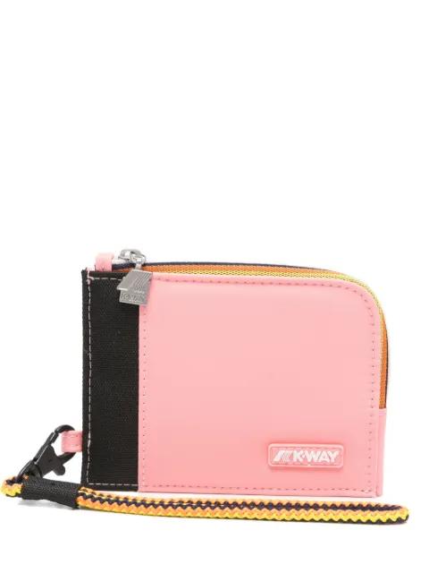 Villebonne logo-patch wallet by K-WAY