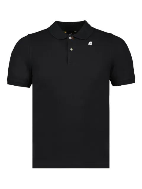 Vinnie two-button piqué polo shirt by K-WAY