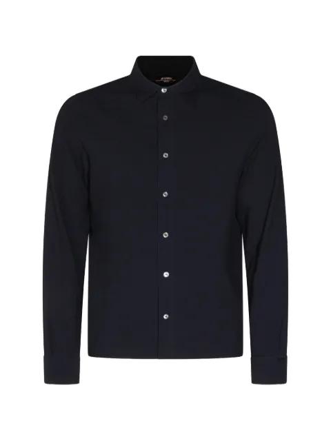 button-down cotton shirt by K-WAY