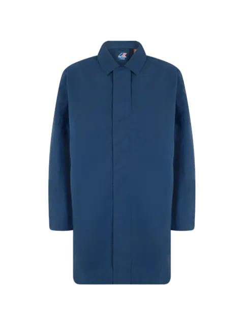 concealed-fastening coat by K-WAY
