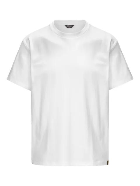 crew-neck cotton T-shirt by K-WAY