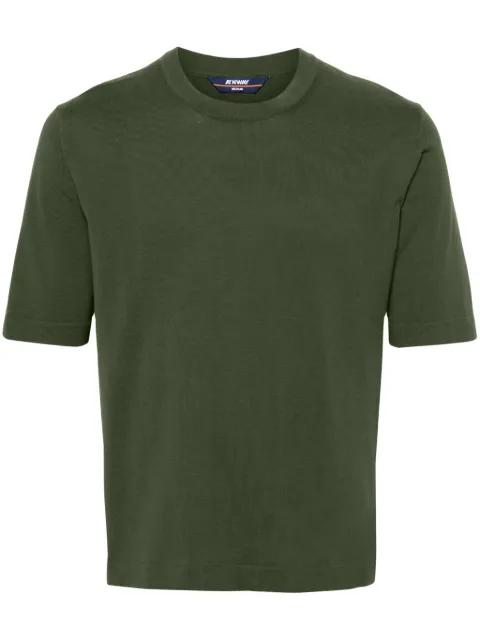 crew-neck cotton jumper by K-WAY