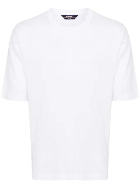 crew-neck knitted T-shirt by K-WAY