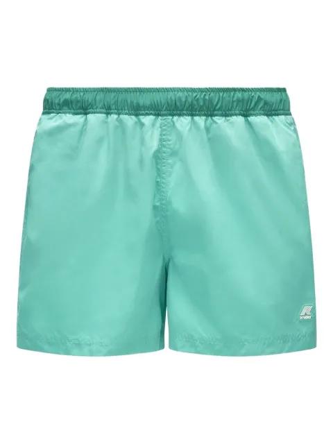 elastic-waist swim shorts by K-WAY