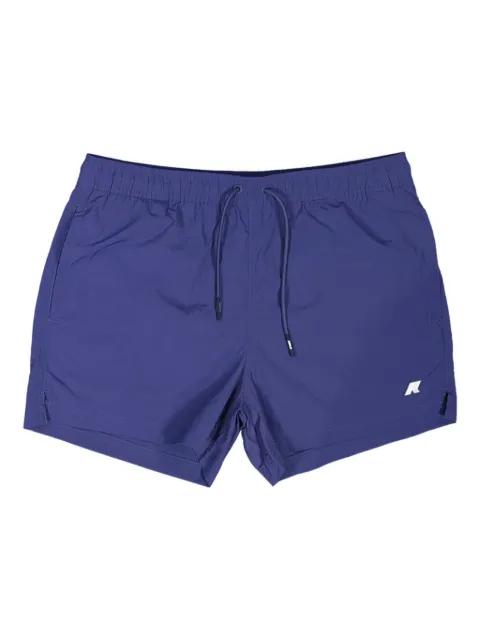 elasticated-waist drawstring swim shorts by K-WAY