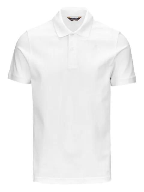 embroidered-logo polo shirt by K-WAY