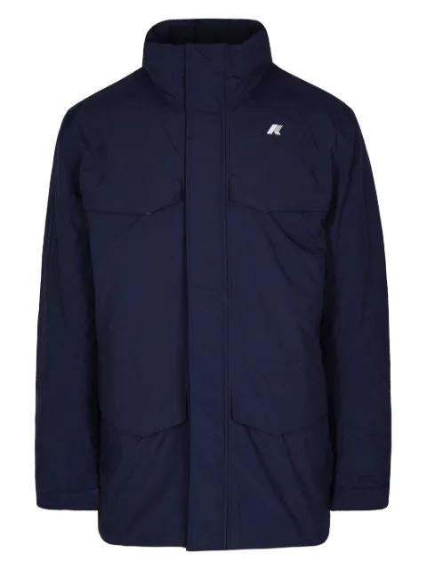 flap-pocket zip-fastening jacket by K-WAY