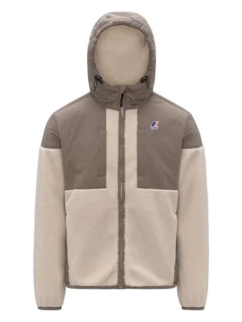hoodied fleece jacket by K-WAY
