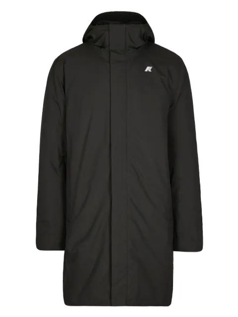 hoodied long-sleeves coat by K-WAY