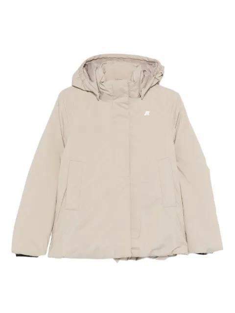 hoodied padded jacket by K-WAY