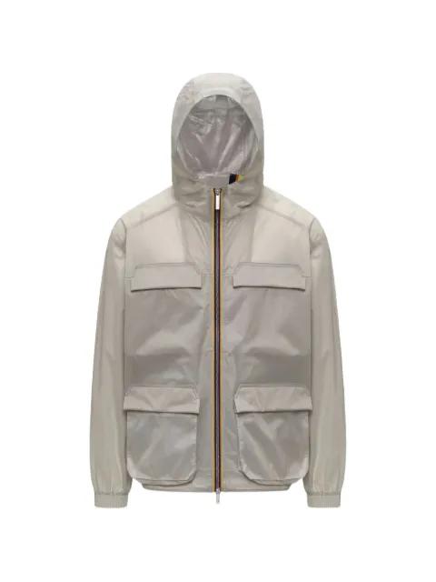 hoodied pocket jacket by K-WAY