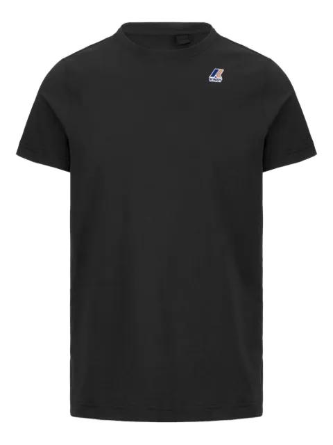 logo-embroidered crew-neck T-shirt by K-WAY
