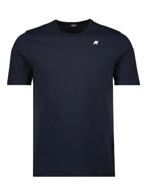 logo-patch cotton T-shirt by K-WAY