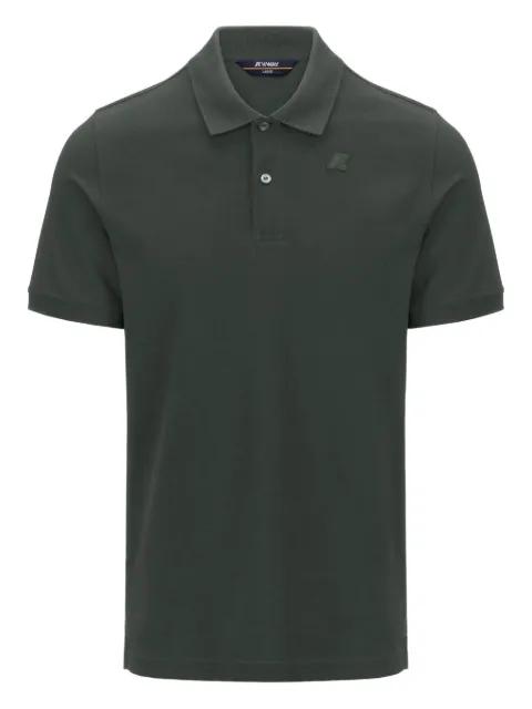 logo-patch polo shirt by K-WAY