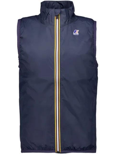 logo-print gilet by K-WAY