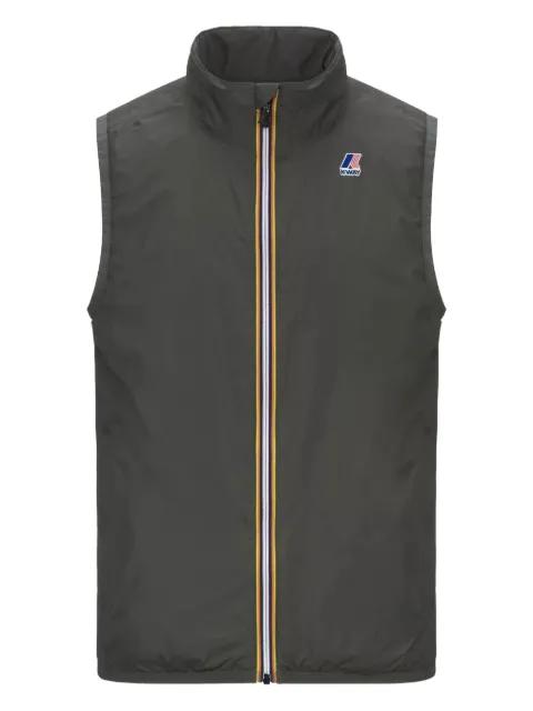 logo-print gilet by K-WAY