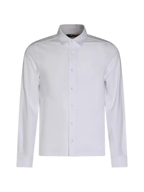 long-sleeve button-down cotton shirt by K-WAY